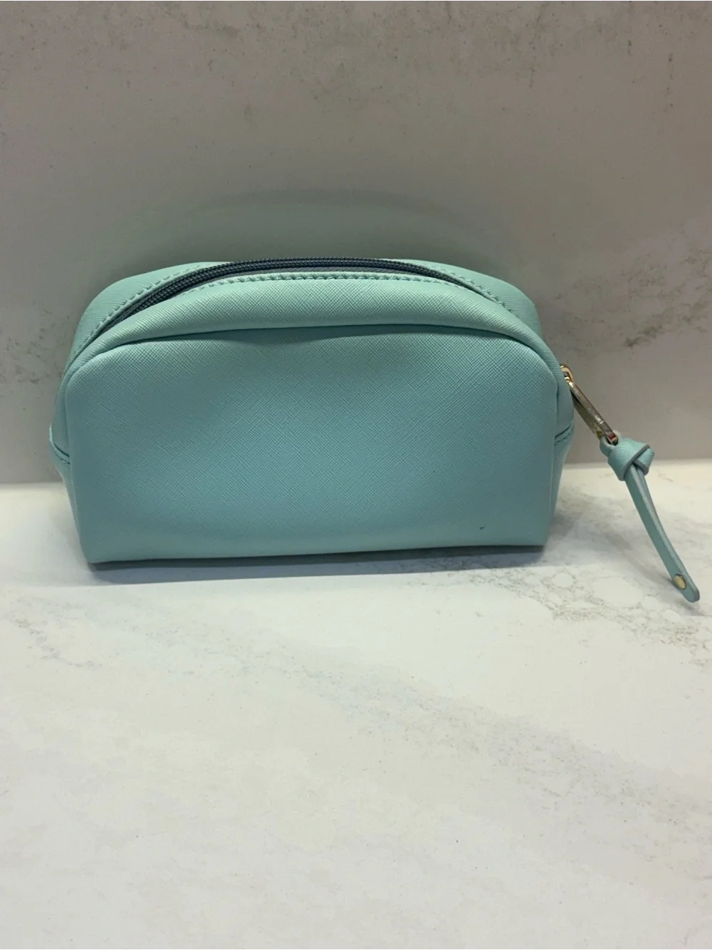 Spartina 449 Aqua Beach Embroidered Cosmetic Pouch